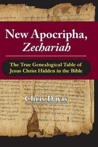 Cover of New Apocripha, Zechariah