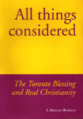 Book cover for All Things Considered