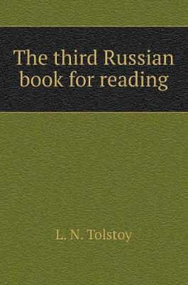 Book cover for The third Russian book for reading