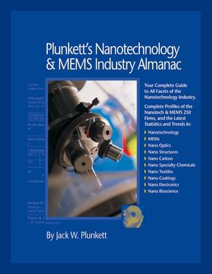 Book cover for Plunkett's Nanotechnology and  MEMS Industry Almanac