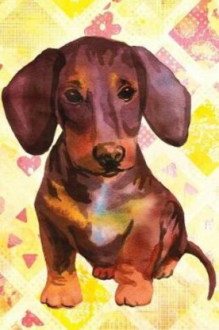 Cover of Bullet Journal for Dog Lovers Dachshund Puppy