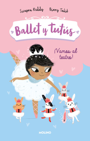 Book cover for Vamos al teatro / Ballet Bunnies #4: The Lost Slipper