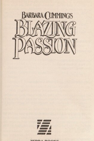 Cover of Blazing Passion