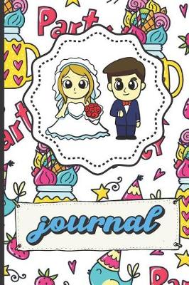 Book cover for Wedding Bride Groom Journal