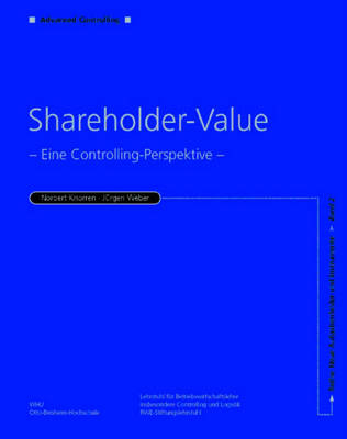 Book cover for Shareholder Value