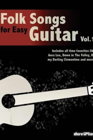 Cover of Folk Songs for Easy Guitar. Vol 1.