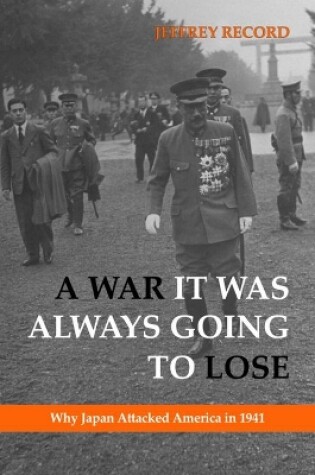 Cover of War It Was Always Going to Lose