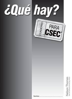 Book cover for ¿ Que Hay? Cuaderno para CSEC