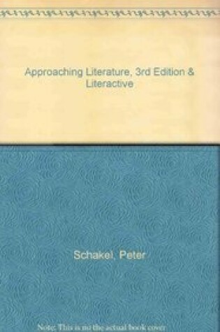 Cover of Approaching Literature 3e & Literactive