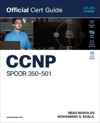 Book cover for CCNP SPCOR 350-501 Official Cert Guide