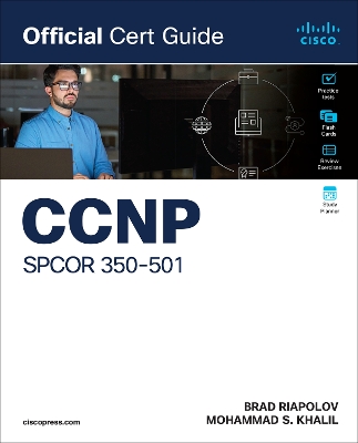 Book cover for CCNP SPCOR 350-501 Official Cert Guide