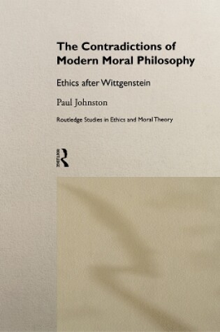 Cover of The Contradictions of Modern Moral Philosophy