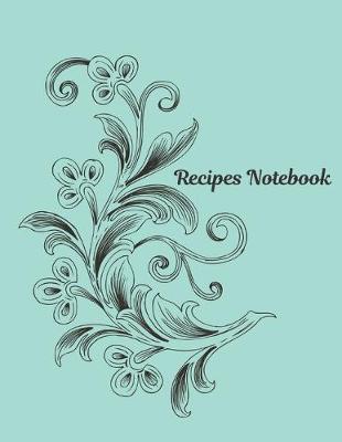 Book cover for Vol 15 Recipes Notebook Journal Present