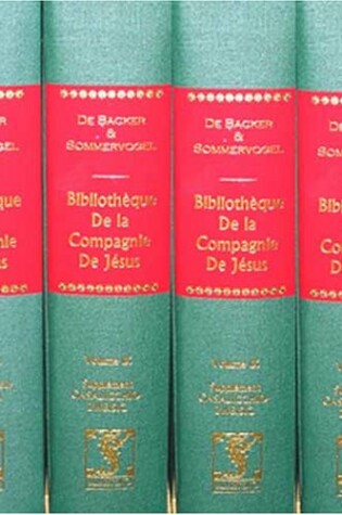 Cover of Bibliotheque de La Compagnie de Jesus