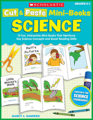 Book cover for Cut & Paste Mini-Books: Science