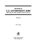 Book cover for The Book of U.S. Government Jobs