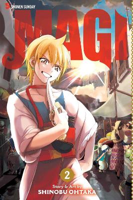 Cover of Magi: The Labyrinth of Magic, Vol. 2