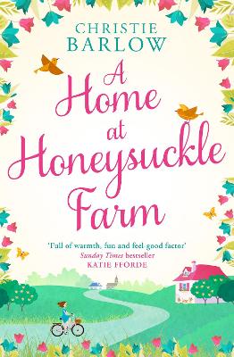 Book cover for A Home at Honeysuckle Farm