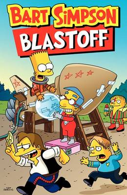 Book cover for Bart Simpson Blastoff