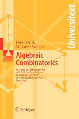 Cover of Algebraic Combinatorics