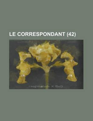 Book cover for Le Correspondant (42)