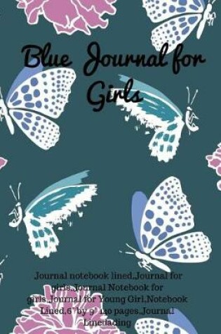 Cover of Blue Journal for Girls