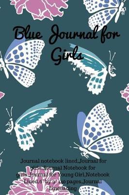 Book cover for Blue Journal for Girls