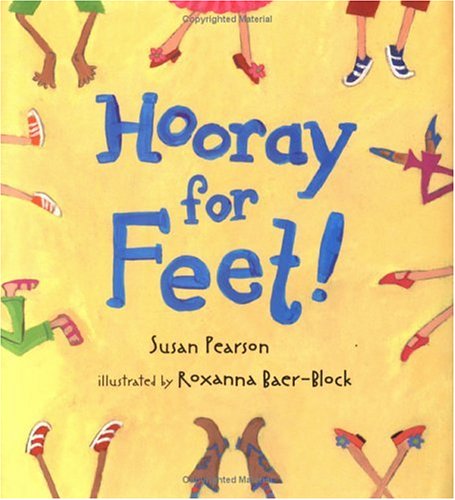 Book cover for Hooray for Feet!