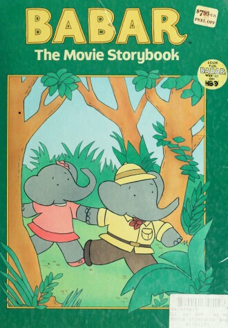Book cover for Babar Movie Storybook
