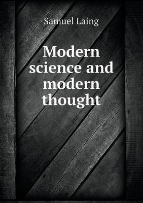 Book cover for Modern science and modern thought