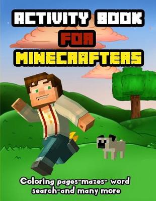 Book cover for Activity Book for Minecrafters