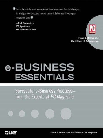 Book cover for E-Business Essentials