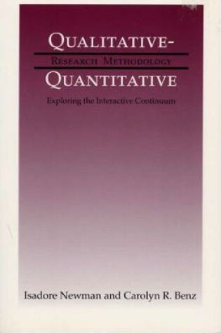 Cover of Qualitative-quantitative Research Methodology