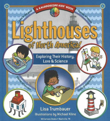 Book cover for Lighthouses of North America!