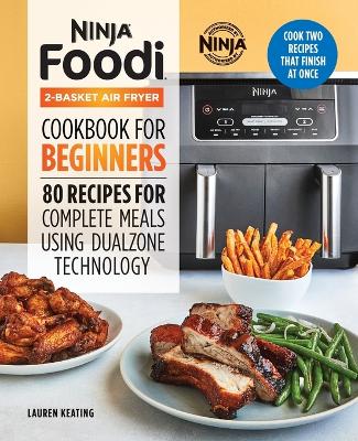 Book cover for Ninja Foodi 2-Basket Air Fryer Cookbook for Beginners