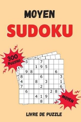 Cover of Sudoku Moyen Livre de Puzzle
