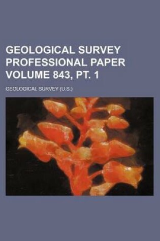 Cover of Geological Survey Professional Paper Volume 843, PT. 1