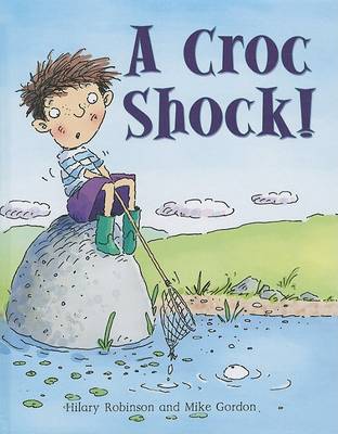 Book cover for A Croc Shock!