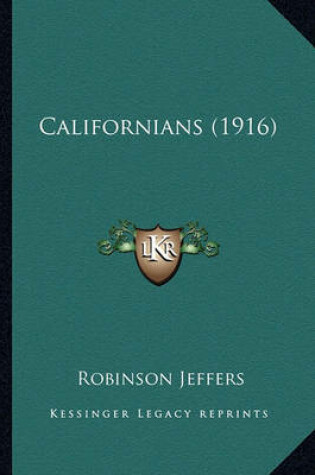 Cover of Californians (1916) Californians (1916)