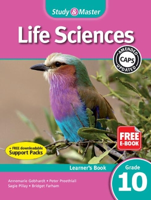 Cover of Study & Master Life Sciences Learner's Book Grade 10 English