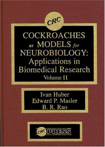 Cover of Cockroaches as Models for Neurobiology: Applications in Biomedical Research