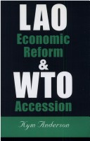 Book cover for Lao Economic Reform and WTO Accession