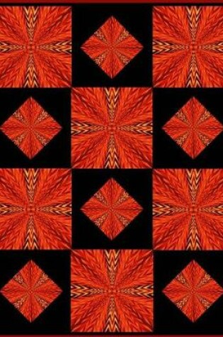 Cover of Quilts Patterns Burst of Color Notebook