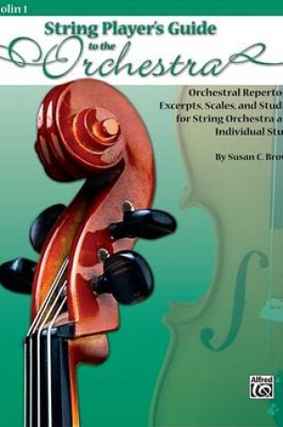 Cover of String Player's Guide to the Orchestra, Violin 1