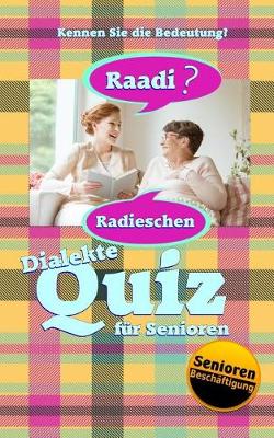 Book cover for Dialekte-Quiz für Senioren