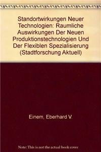 Cover of Standortwirkungen Neuer Technologien