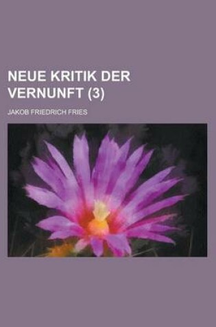 Cover of Neue Kritik Der Vernunft