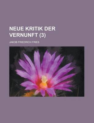 Book cover for Neue Kritik Der Vernunft