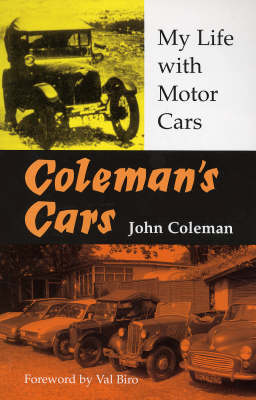 Book cover for Coleman's Cars