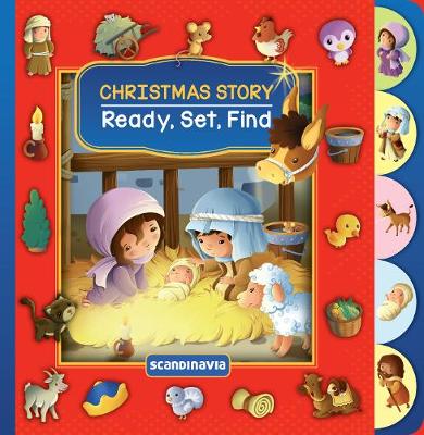 Book cover for Ready, Set, Find! Christmas Story